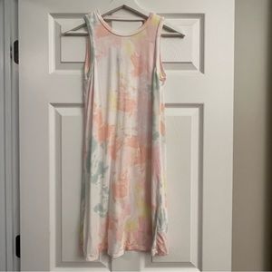 Tie dye art class girl’s tank dress size L